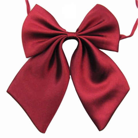 Women's Butterfly Cravat Silk Bow Tie