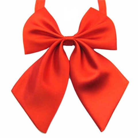 Women's Butterfly Cravat Silk Bow Tie