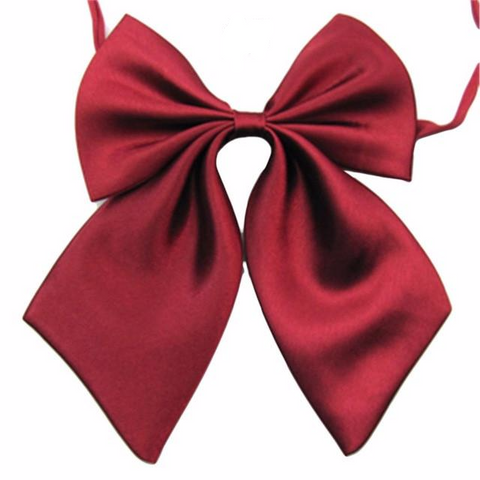 Women's Butterfly Cravat Silk Bow Tie