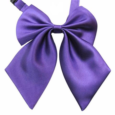 Women's Butterfly Cravat Silk Bow Tie