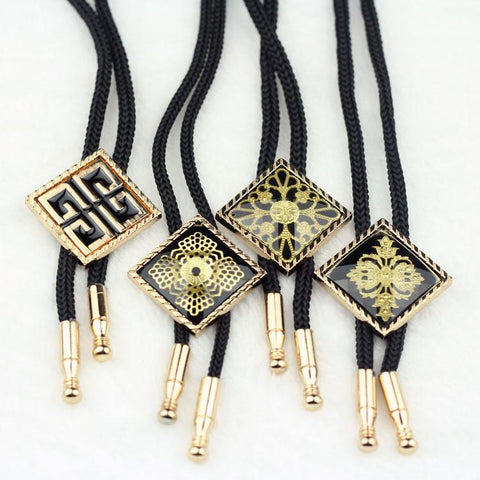 American Indian Totem Cowboy Bolo Tie