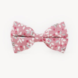Tartan Vintage Flower Print Self Tie Butterfly Bow Ties