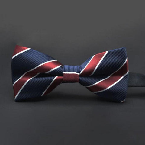 Patterned Satin Bow Ties