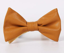 PU Leather Bow Tie