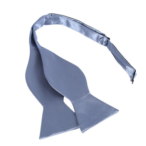 Plain Silk Self Tie Bow Ties