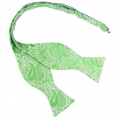Patterned Silk Self Tie Bow Ties