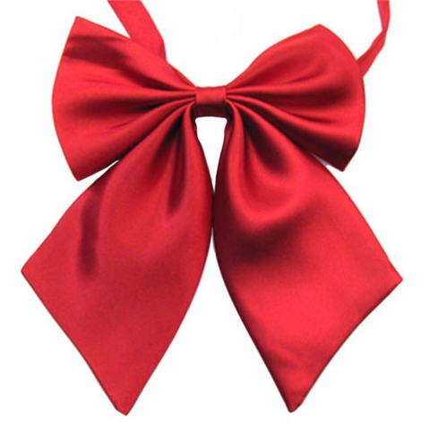 Women's Butterfly Cravat Silk Bow Tie