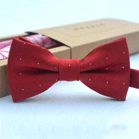 Kids Polka Dot Bow Tie