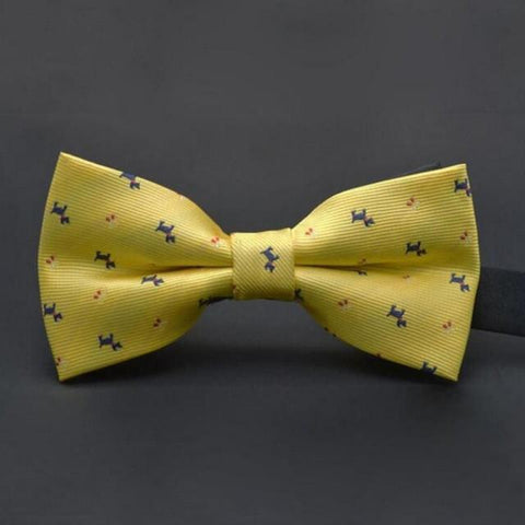 Patterned Satin Bow Ties