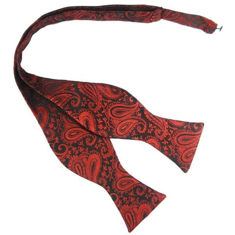 Patterned Silk Self Tie Bow Ties