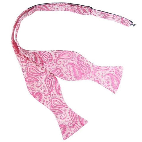 Patterned Silk Self Tie Bow Ties