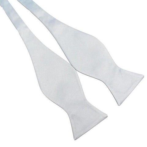 Plain Silk Self Tie Bow Ties