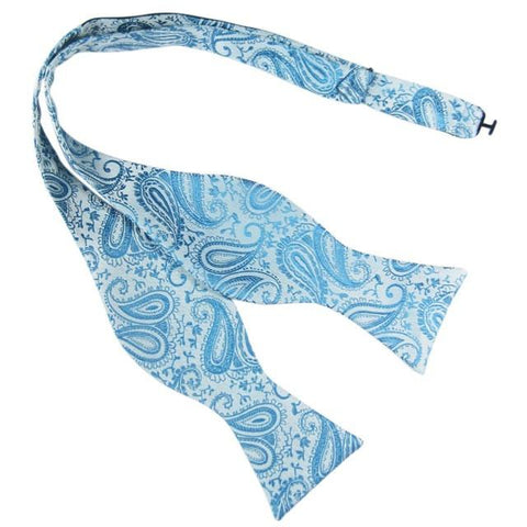Patterned Silk Self Tie Bow Ties