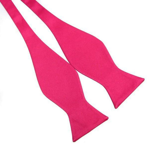 Plain Silk Self Tie Bow Ties