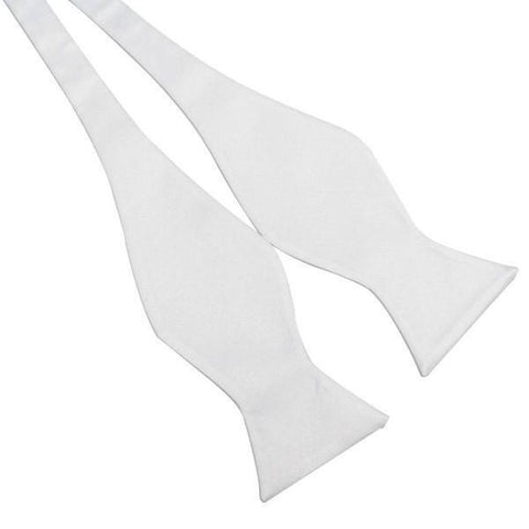Plain Silk Self Tie Bow Ties