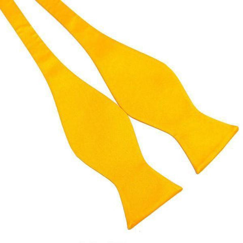 Plain Silk Self Tie Bow Ties